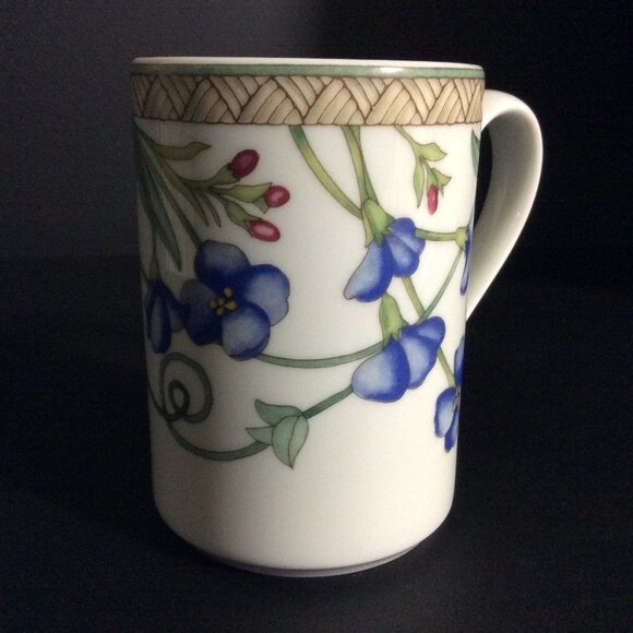 DANSK Coffee Mug Cup Umbrian Flowers Portugal 10 Oz - Picture 2 of 12